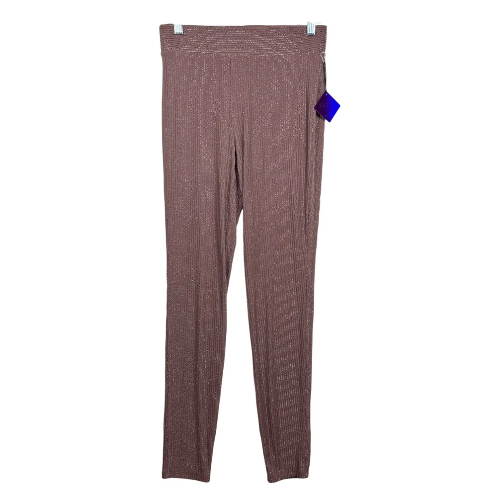 Forever 21 Party Collection Mauve Sparkle Leggings - Women's‎ Size Small
